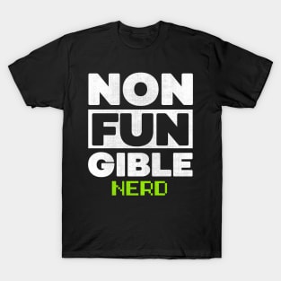 Non Fungible Token nerd nft T-Shirt